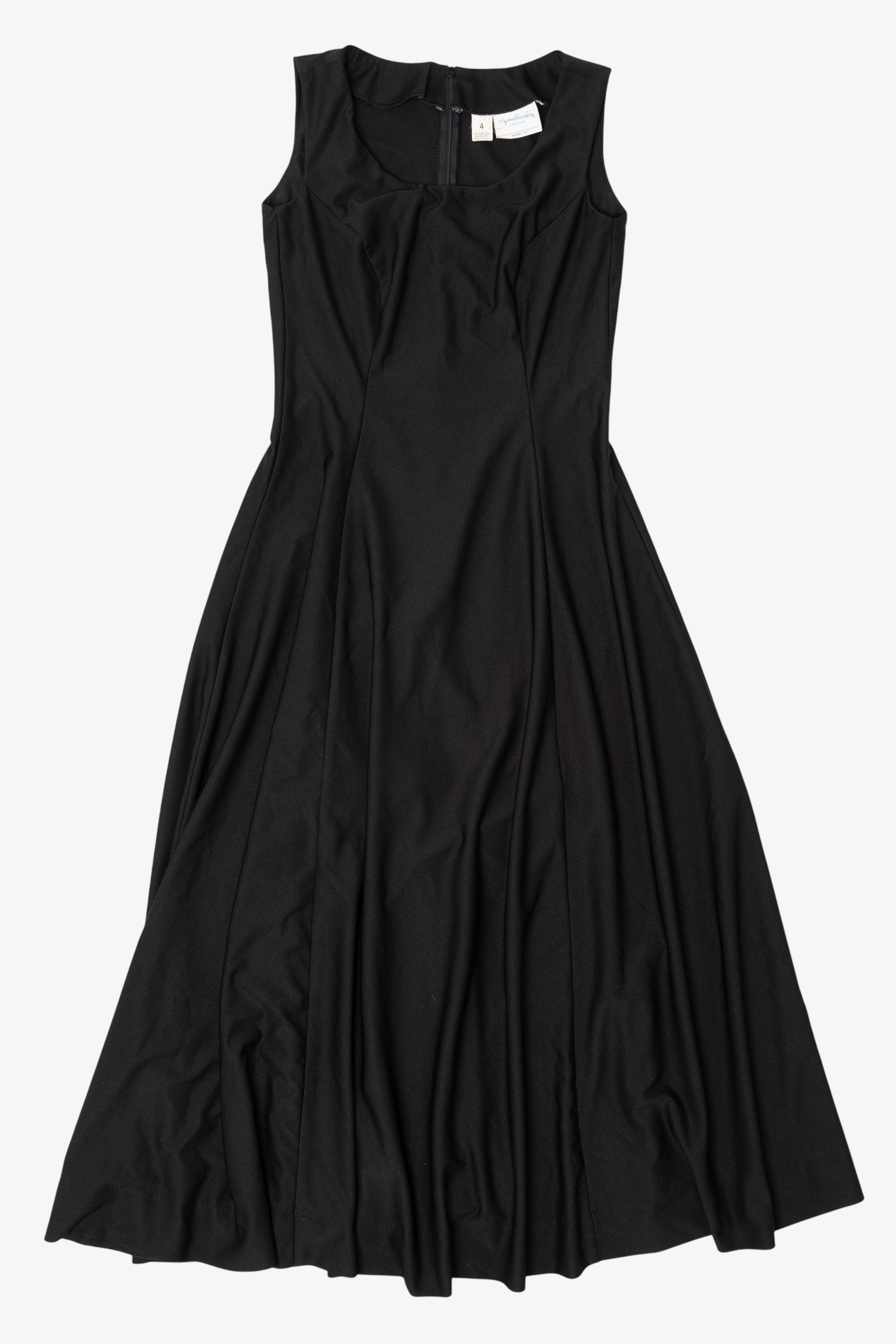 Vintage Black Southeastern Maxi Dress (1990s)