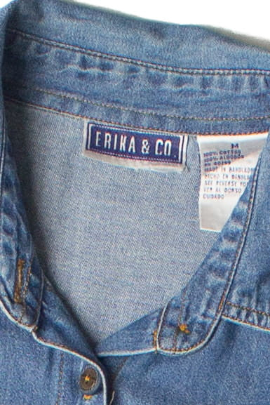 Vintage Erika & Co Denim Dress