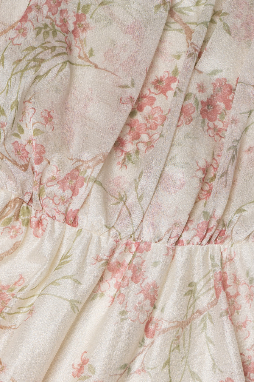 Vintage Prairie Floral Maxi Dress