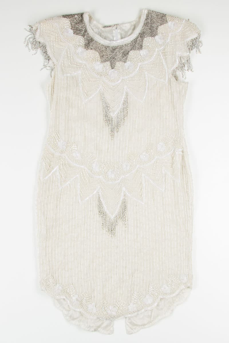 Vintage Beaded Flapper Dress
