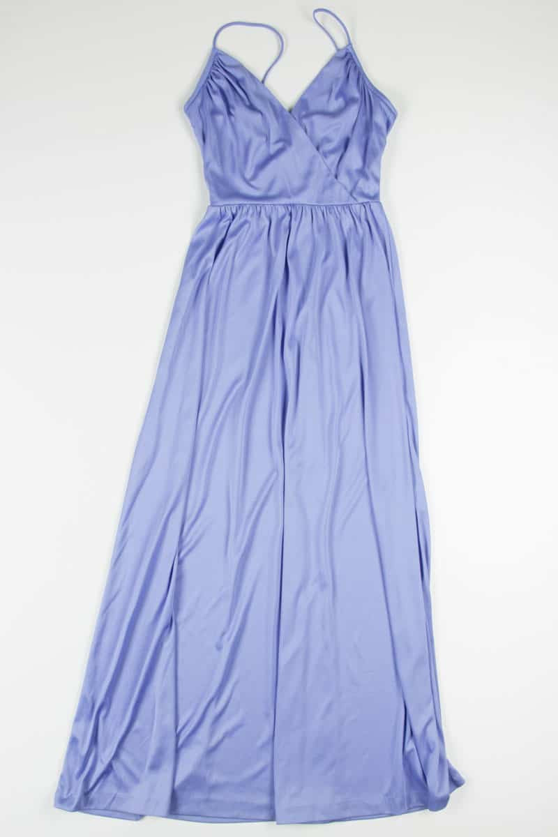 Vintage Periwinkle Prom Dress