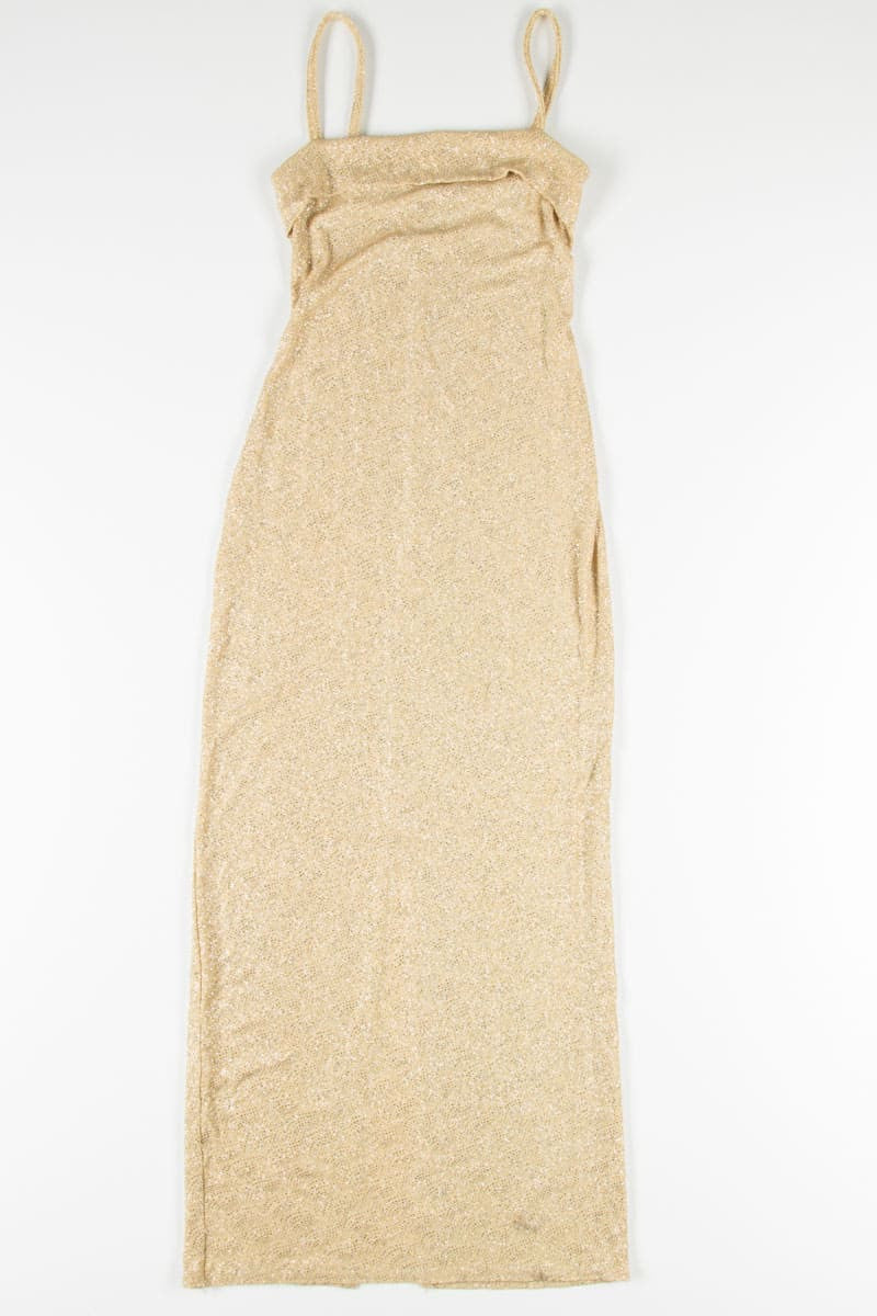 Gold Glitz Prom Dress
