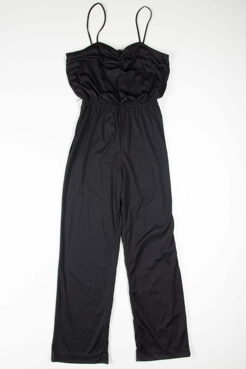 Black Spaghetti Strap Jumpsuit