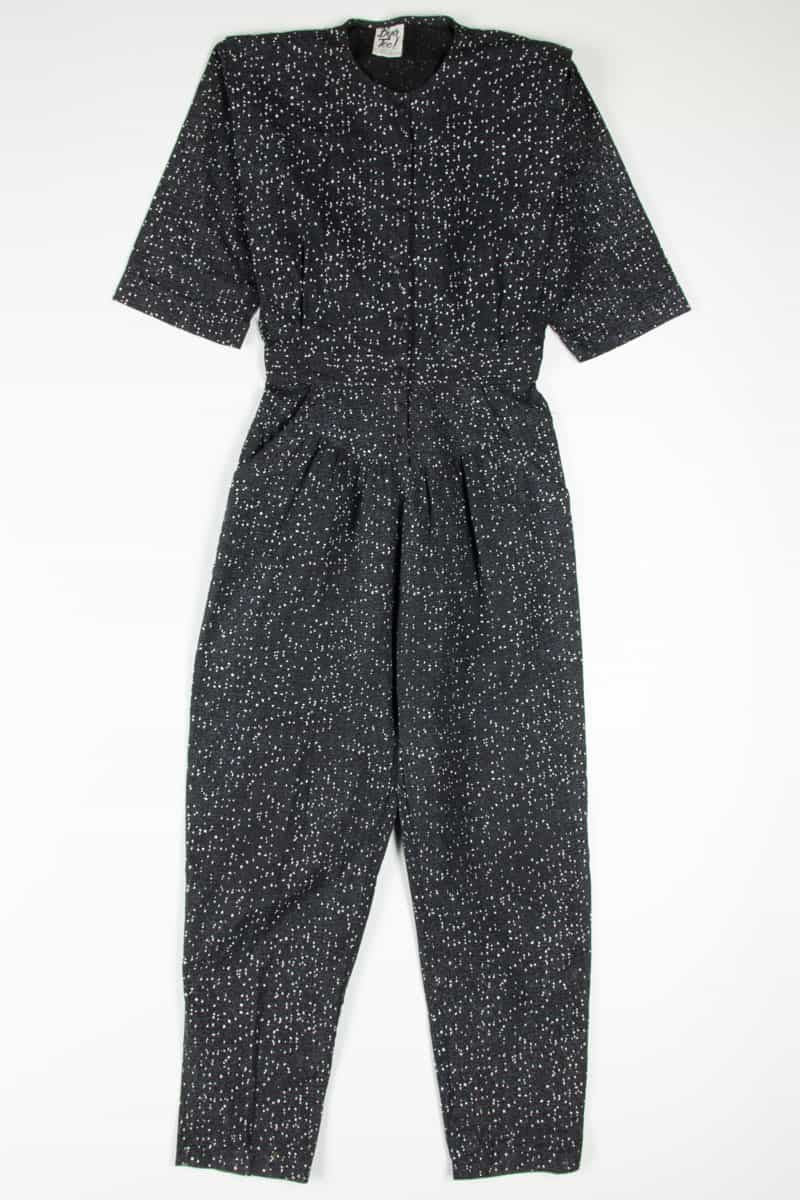 Static Dots Retro Romper