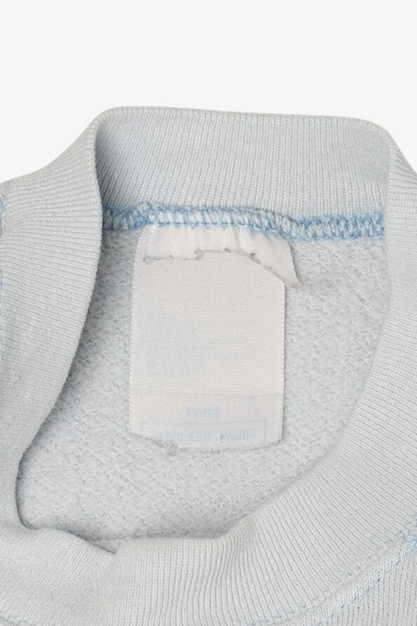 Vintage Embroidered "LOVE" Teddy bears Pixel Stitch Raglan Sweatshirt (1990s)