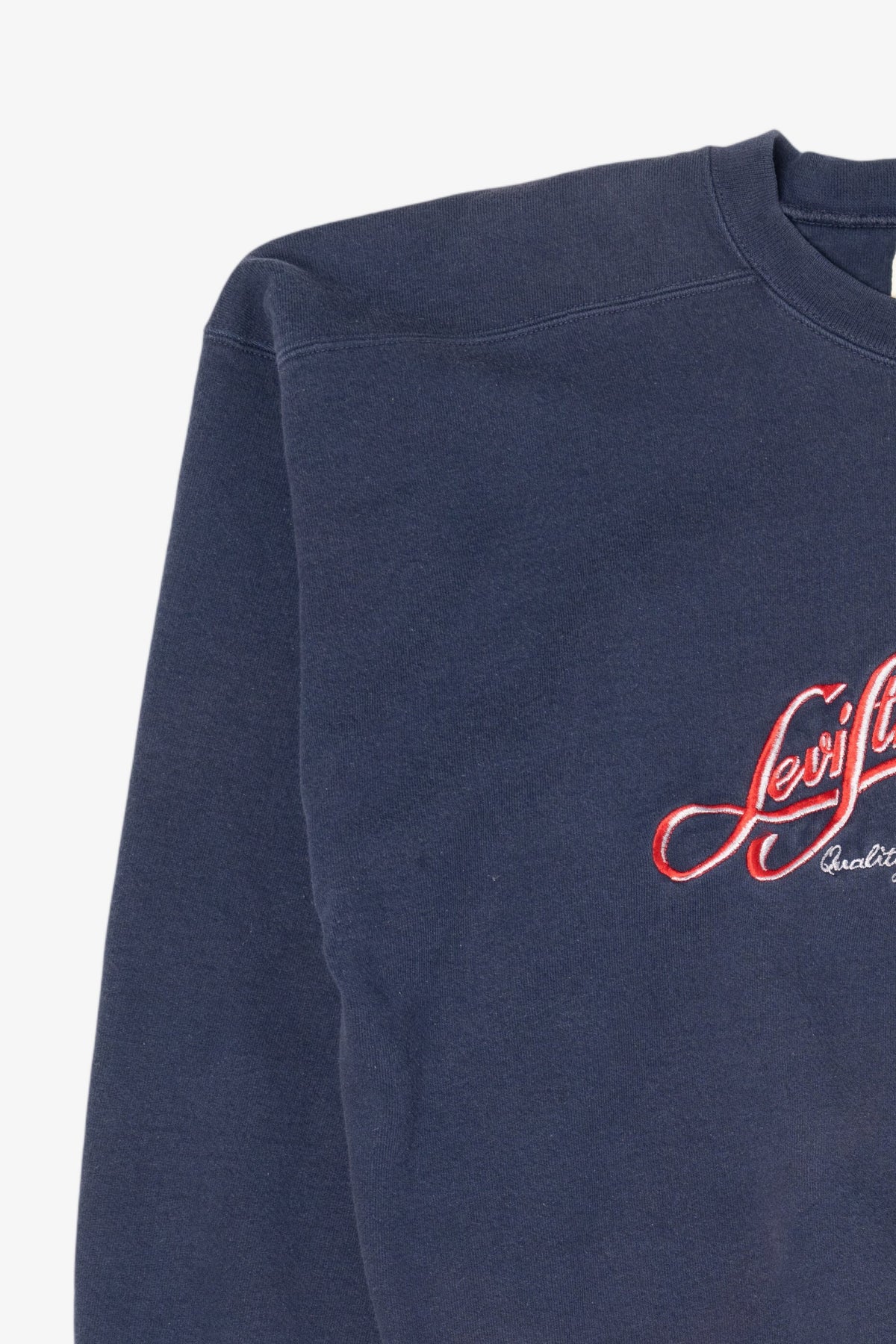 Vintage Navy Blue Levi Strauss & Co. Sweatshirt (1990s)