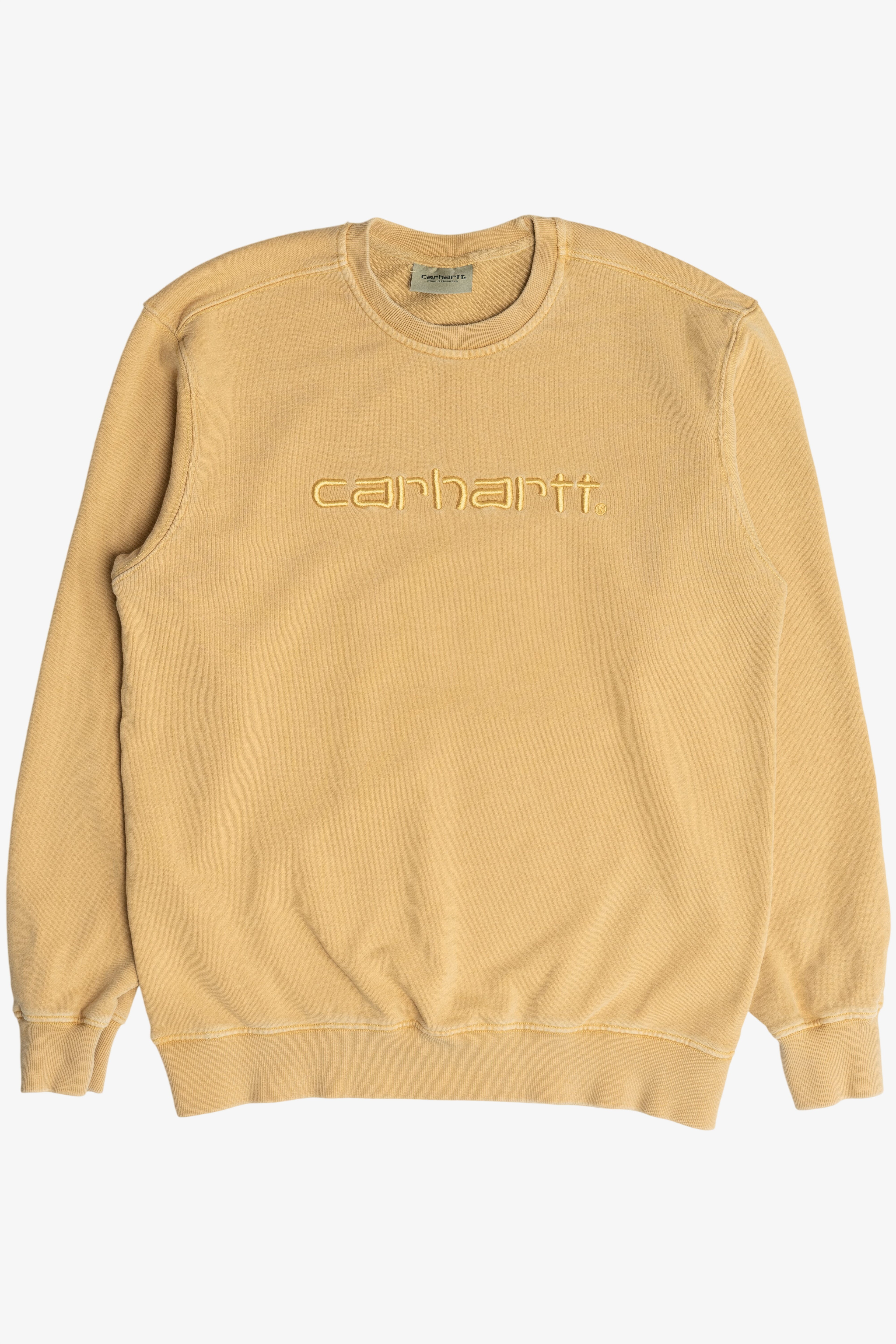 Distressed Carhartt Embroidered Sweatshirt (2020s)