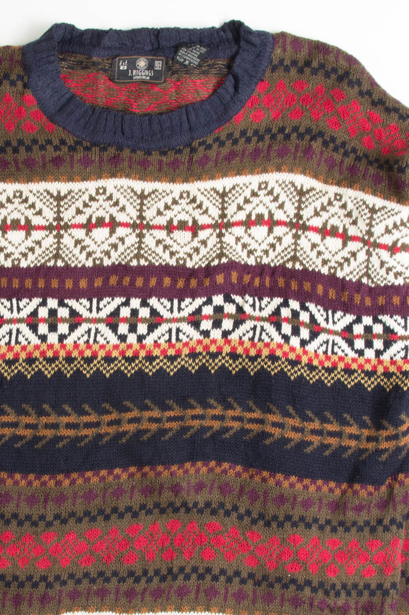 Vintage Fair Isle Sweater 121
