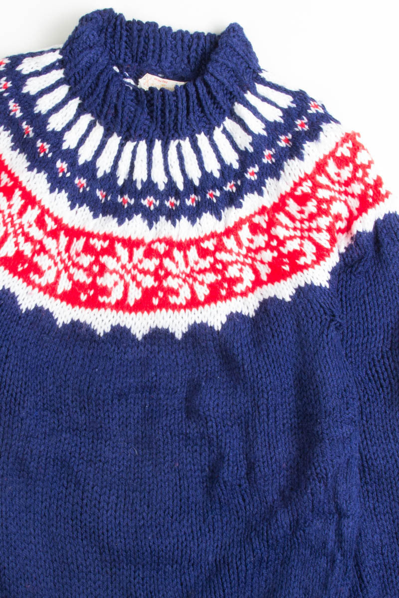 Vintage Fair Isle Sweater 122