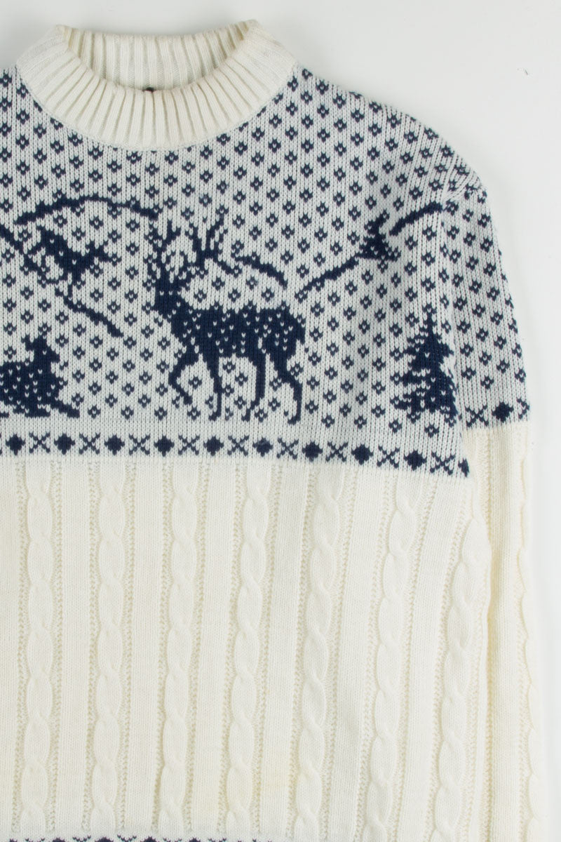 Vintage Fair Isle Sweater 408