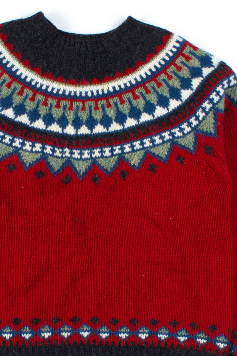 Vintage Fair Isle Sweater 455