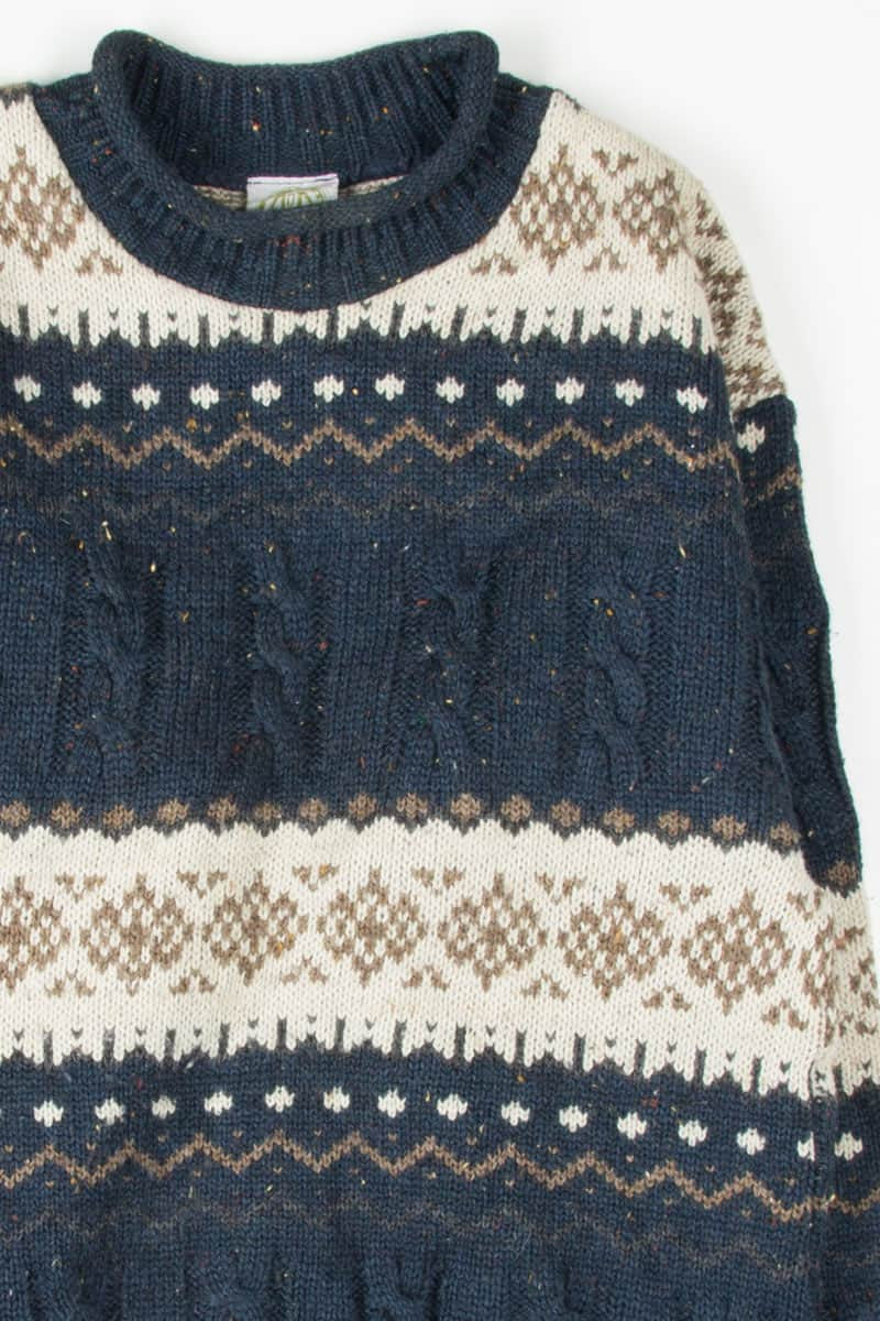 Vintage Fair Isle Sweater 562