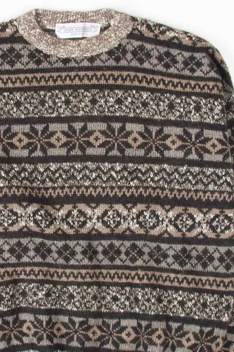 Vintage Fair Isle Sweater 586