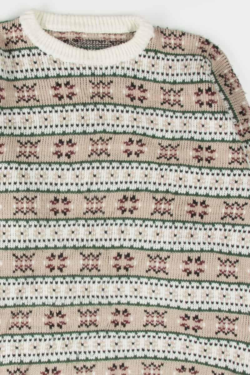 Vintage Fair Isle Sweater 607