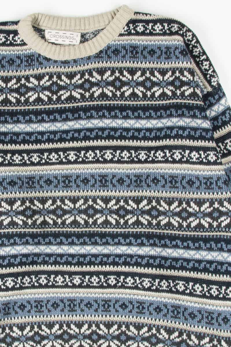 Whalsay 1950s Fair Isle Sweater