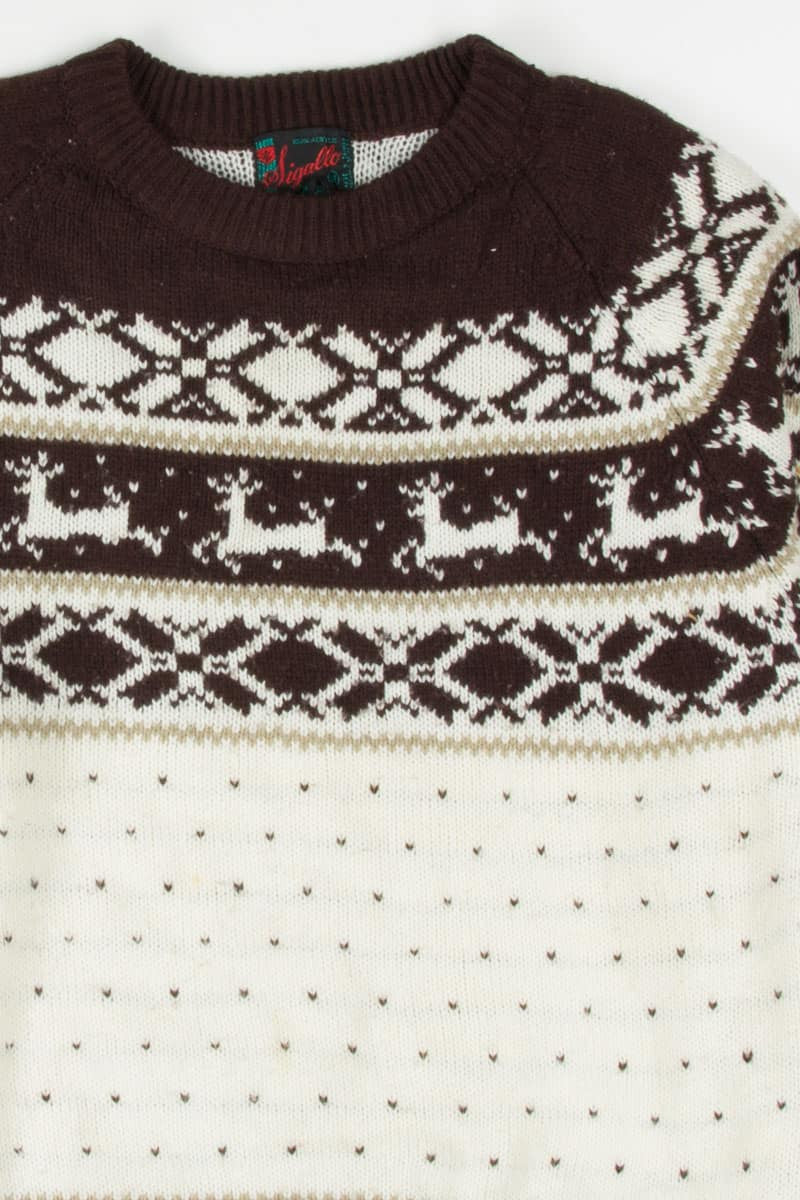 Vintage Fair Isle Sweater 649