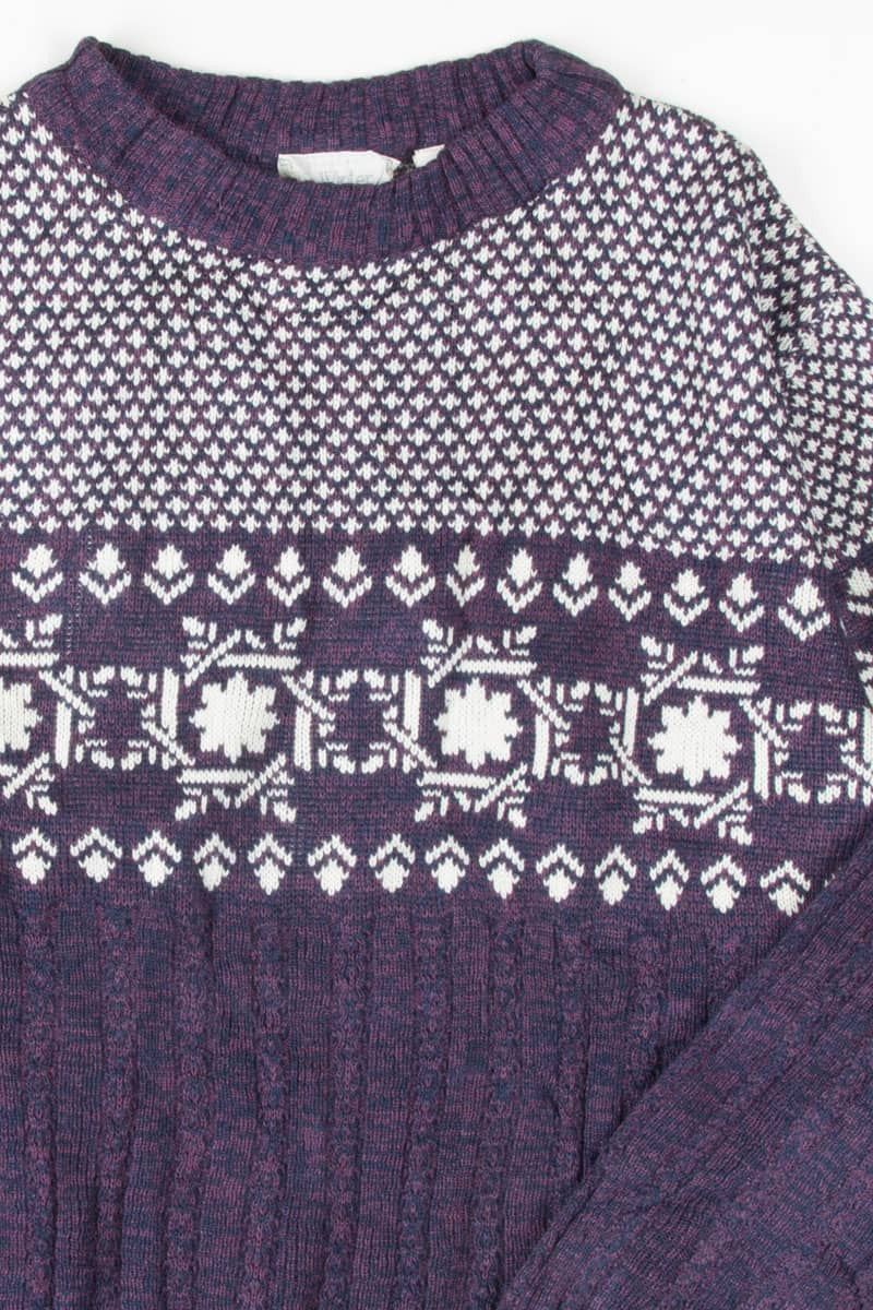 Vintage Fair Isle Sweater 669