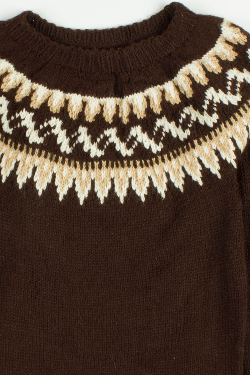 Vintage Fair Isle Sweater 81
