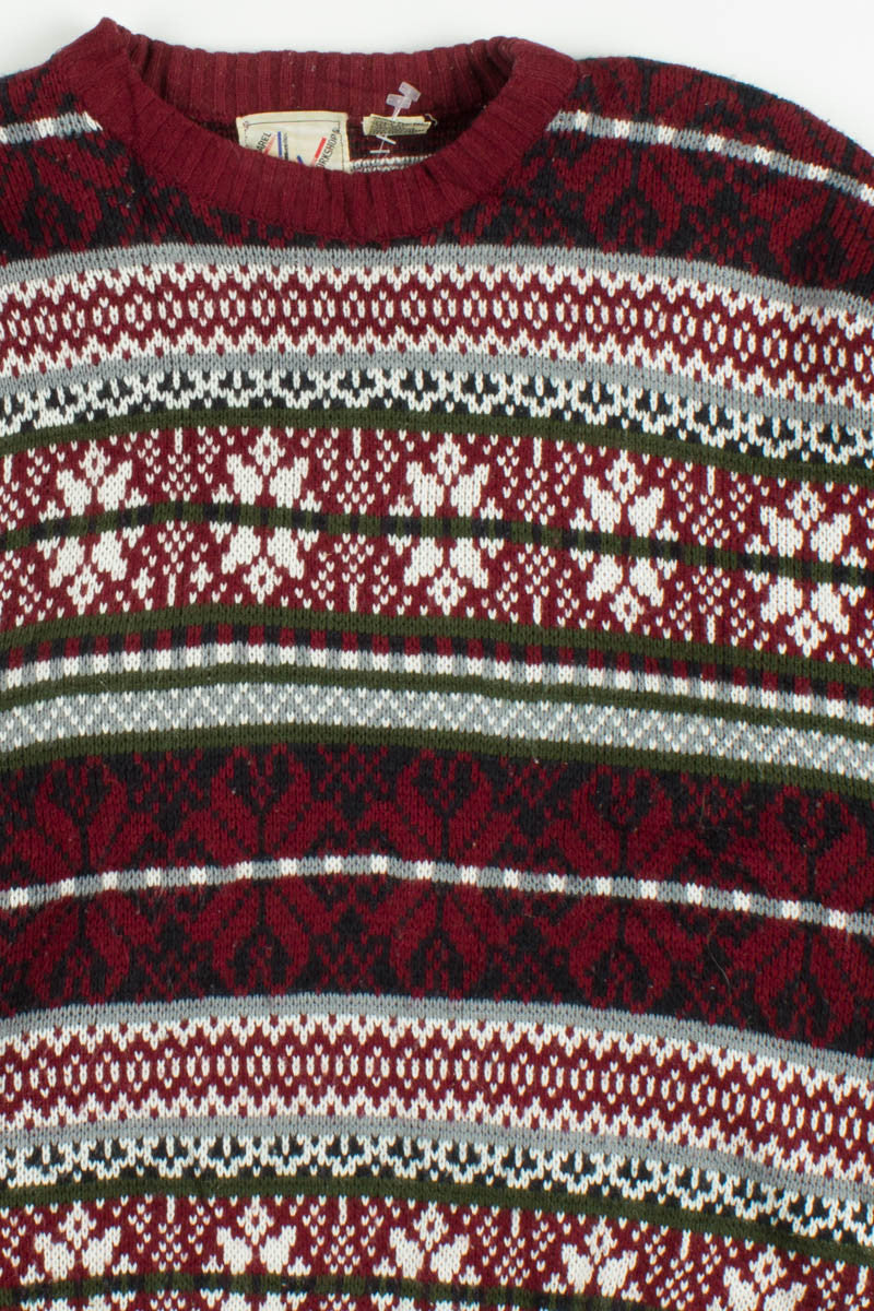 Vintage Fair Isle Sweater 85