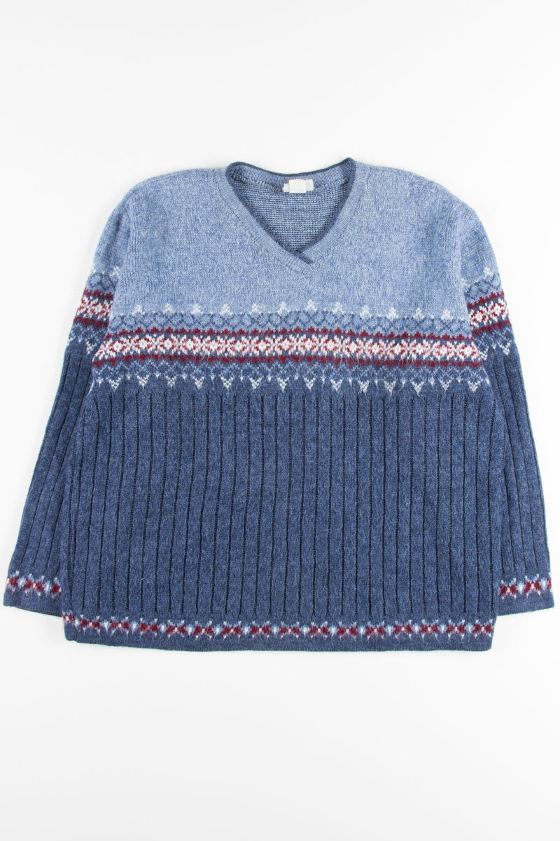 Vintage Fair Isle Sweater 289