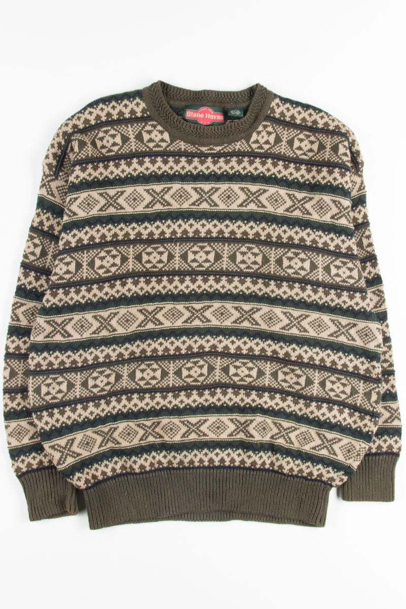 Vintage Fair Isle Sweater 381