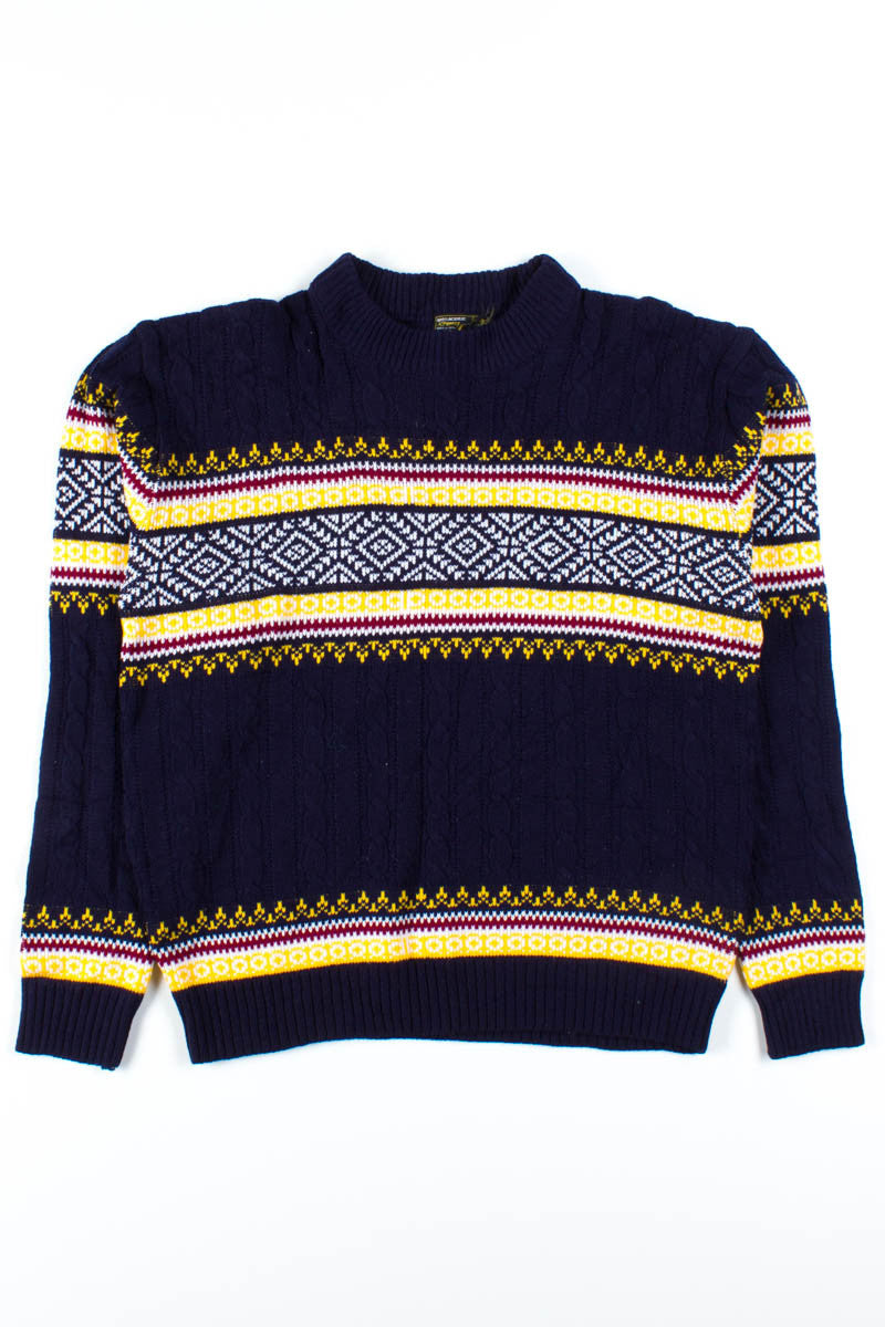 Vintage Fair Isle Sweater 452