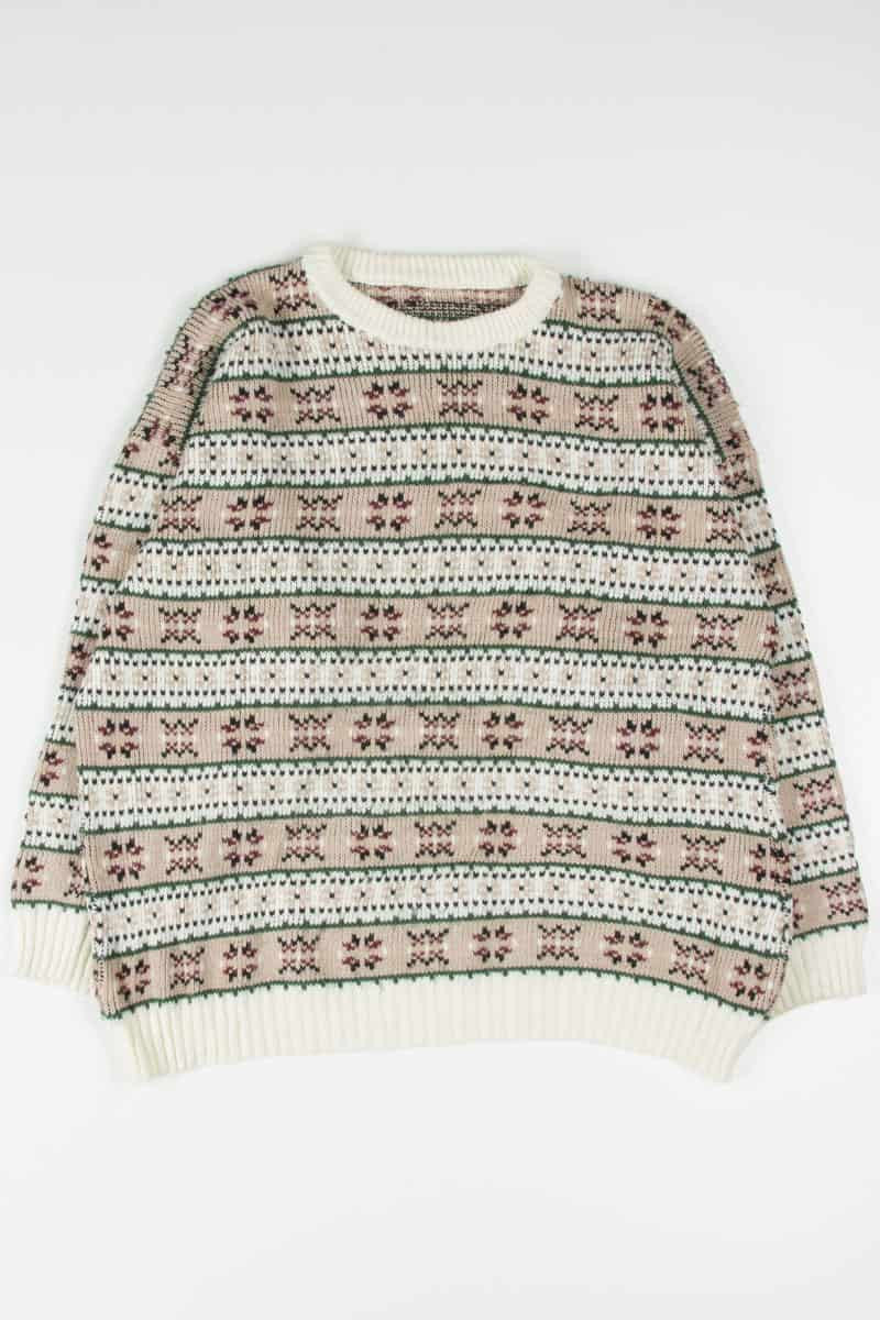 Vintage Fair Isle Sweater 607