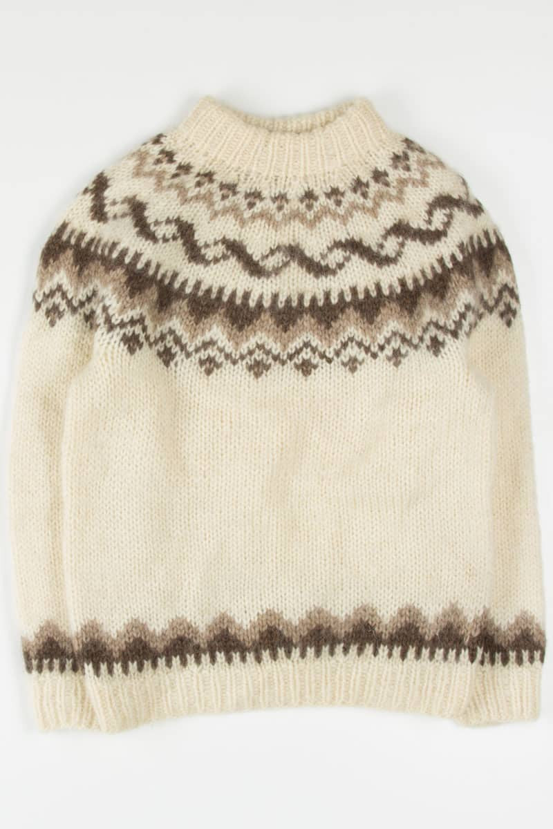 Vintage Fair Isle Sweater 654