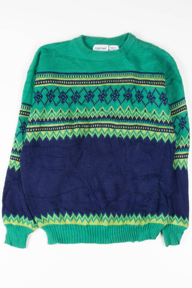 Vintage Fair Isle Sweater 662