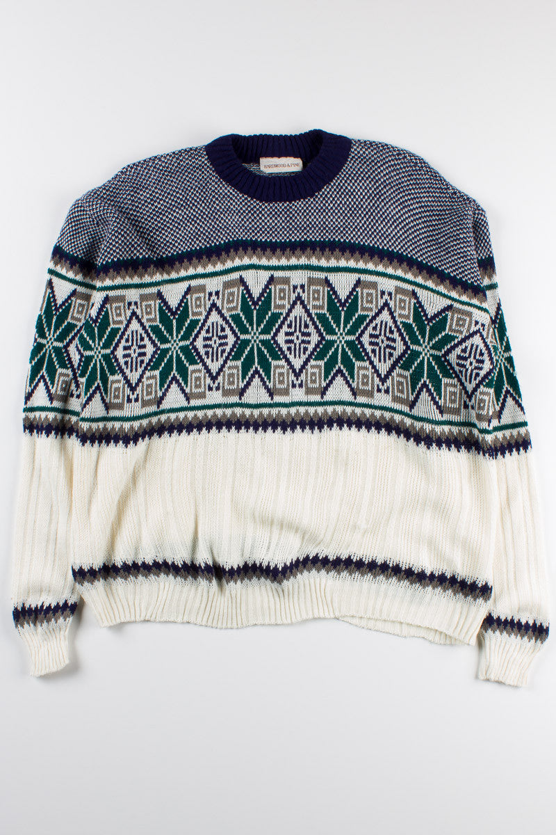 Vintage Fair Isle Sweater 9