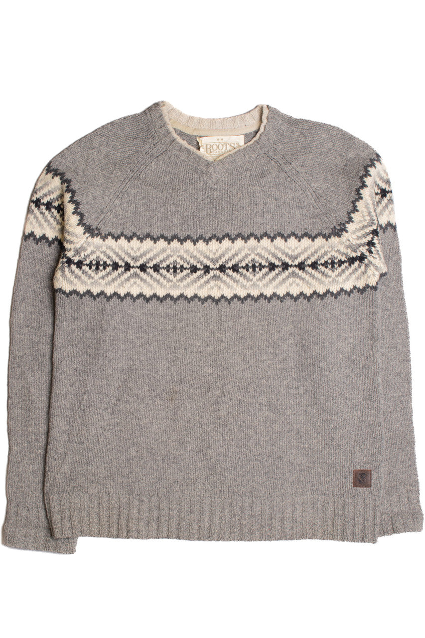 Roots Canada Fair Isle Sweater 1038