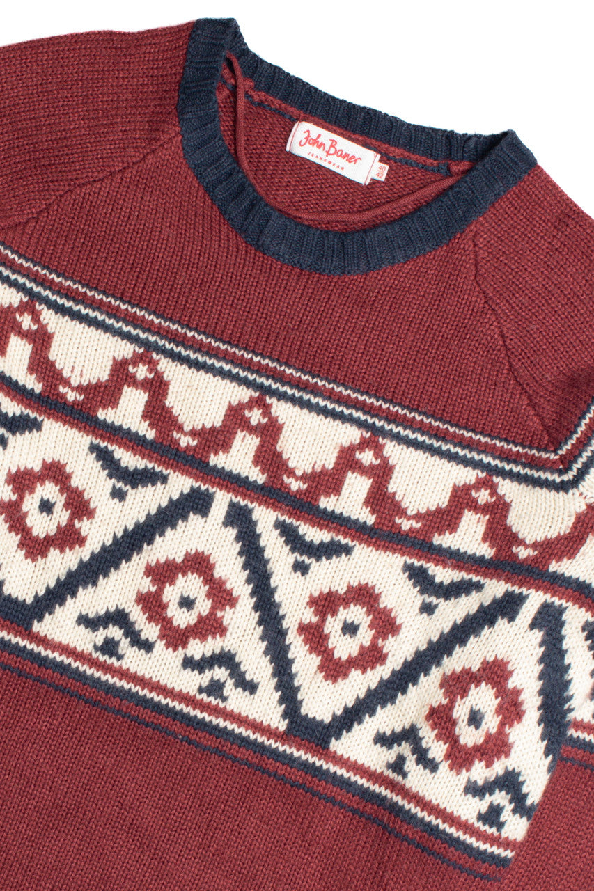 John Baner Fair Isle Sweater 1046