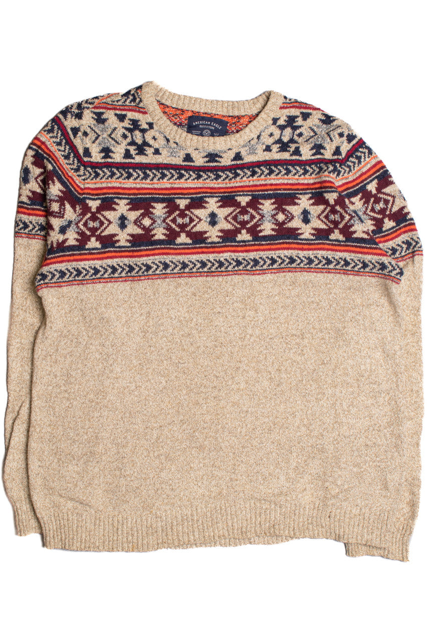 American Eagle Outfitters Fair Isle Sweater 1047