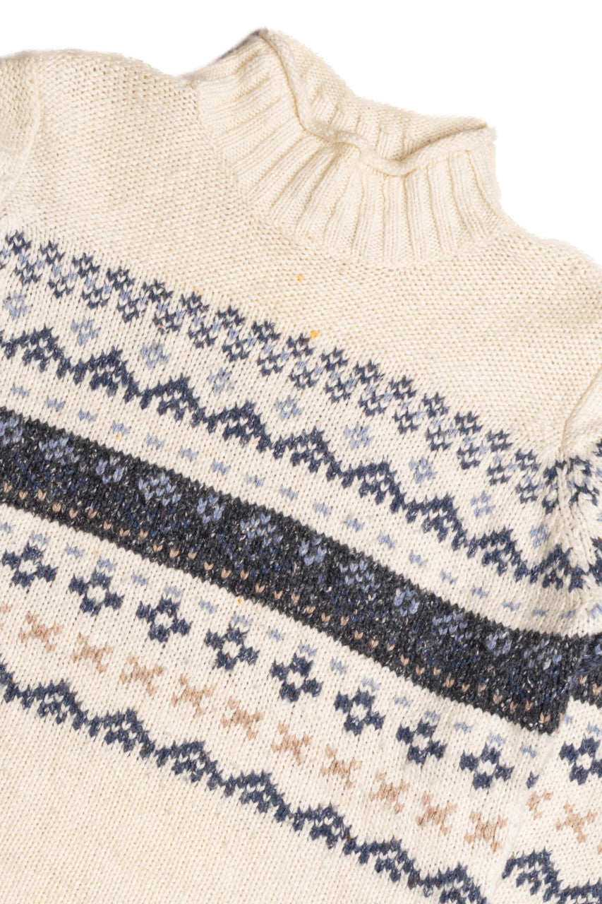 One on One Fair Isle Sweater 1050
