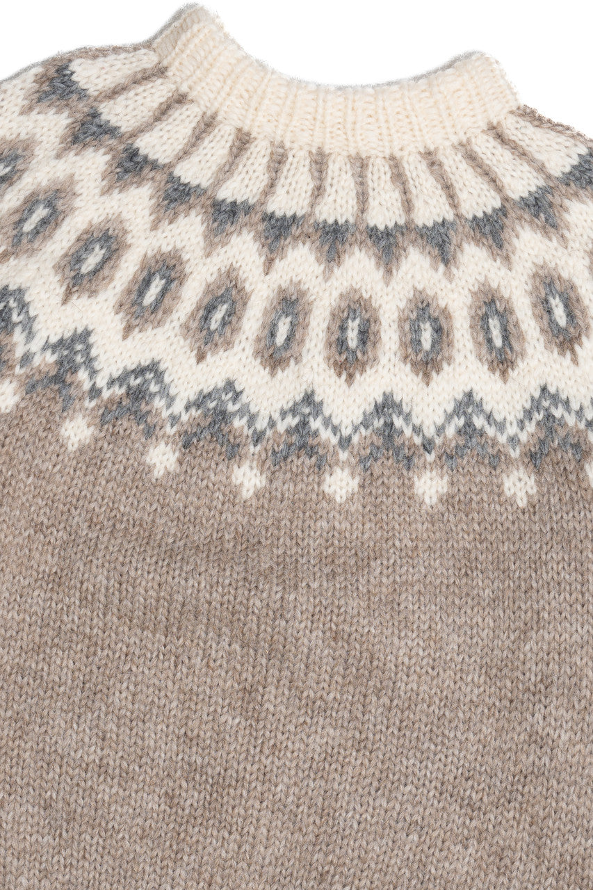 The Hand Knitting Association Of Iceland Björg Fair Isle Sweater