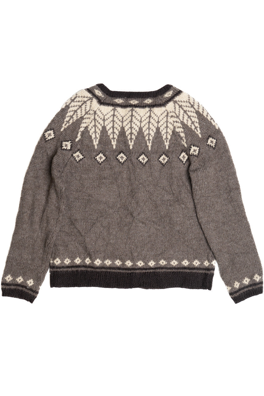 J. Jill Fair Isle Cardigan Sweater 1076