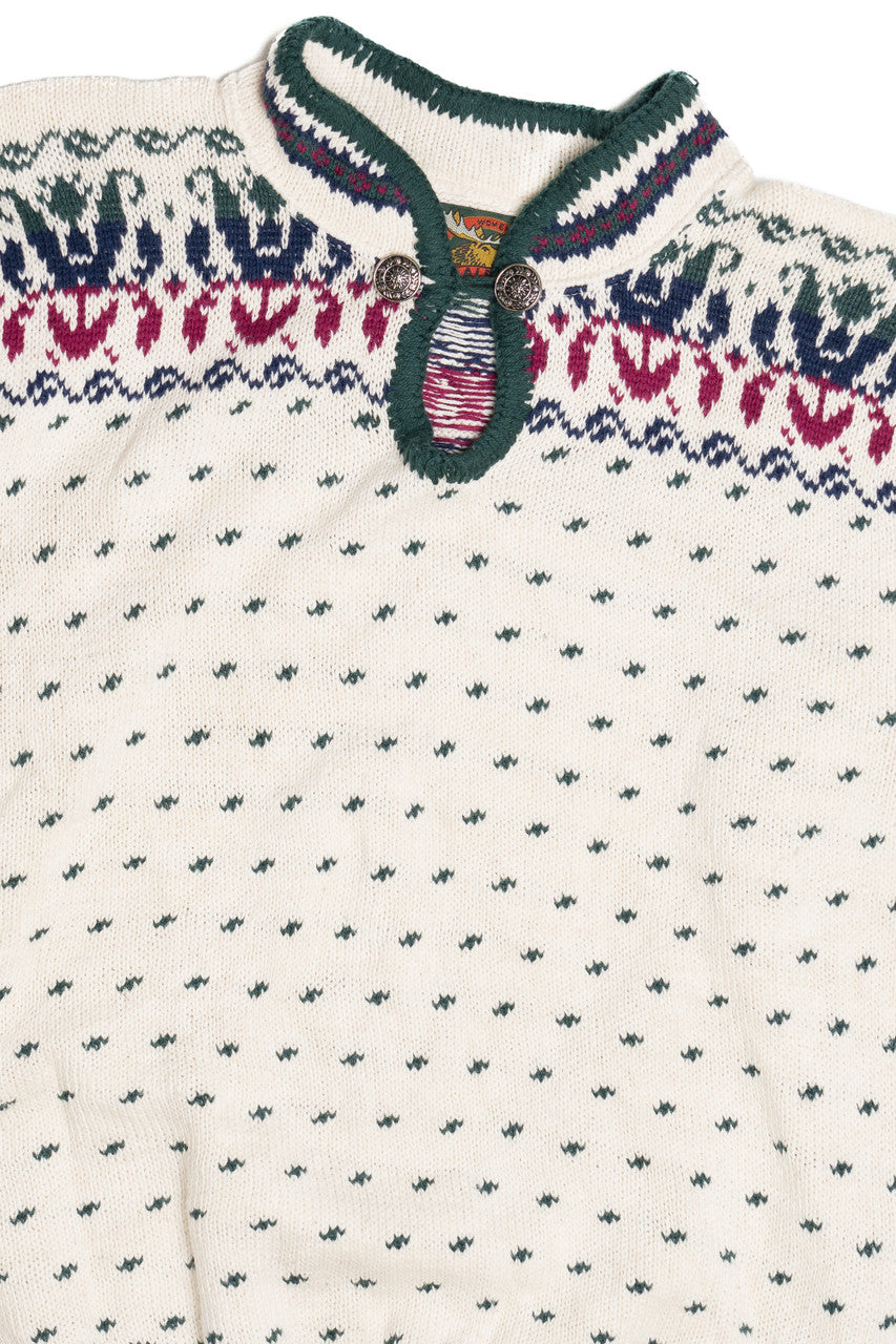 Vintage Alps Fair Isle Sweater 1083