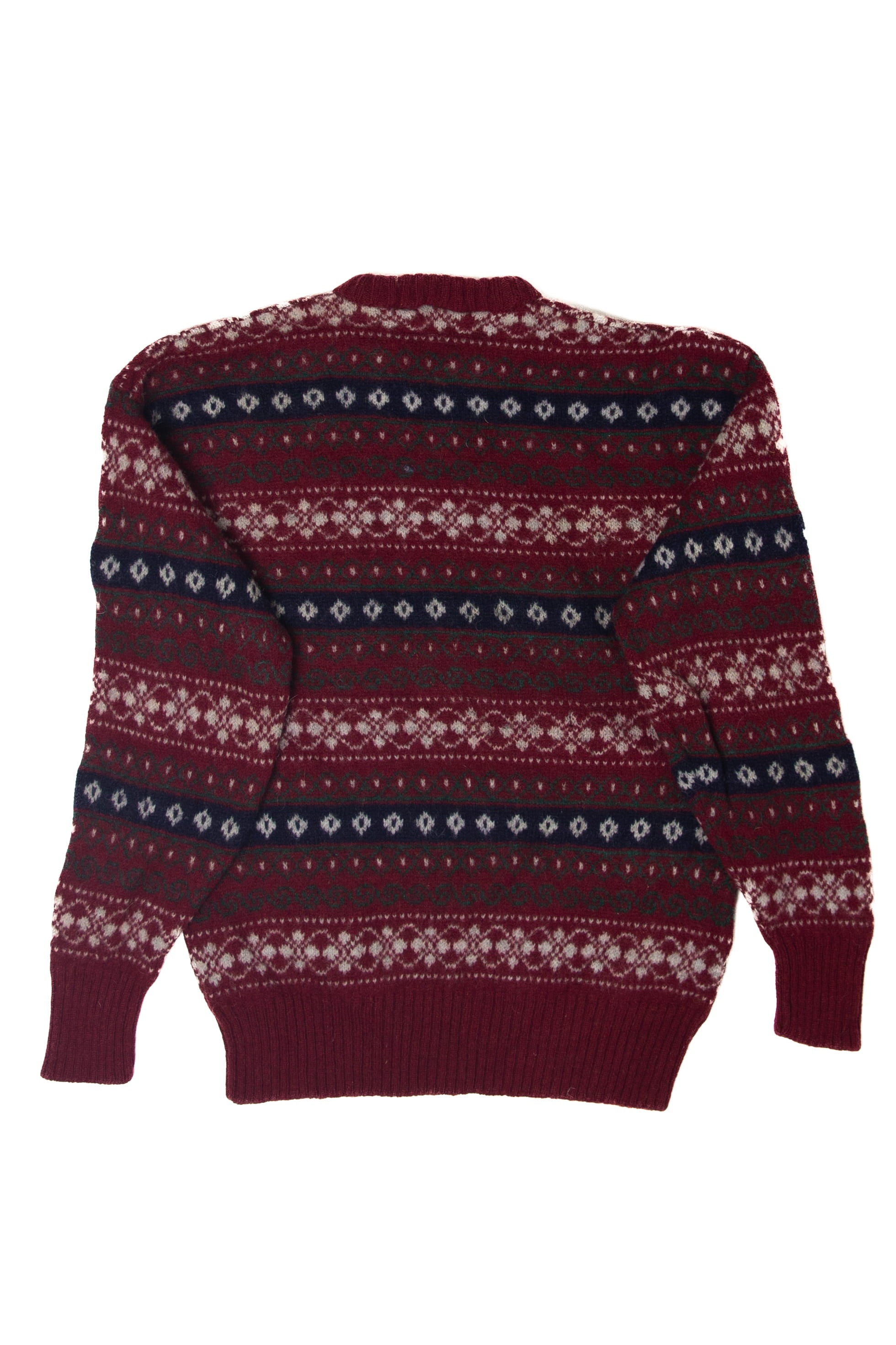 Vintage Eskimo Knitwear Fair Isle Sweater (1990s)