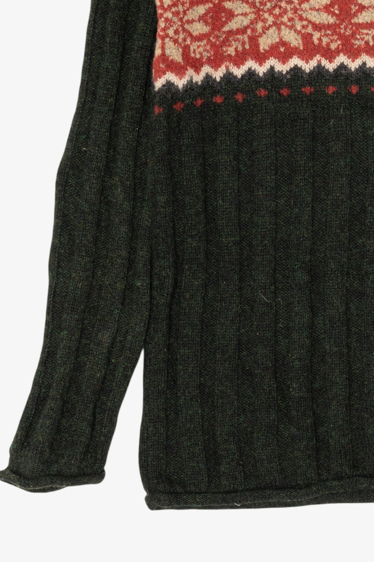 Vintage Dark Green Moda International Sweater (1990s)