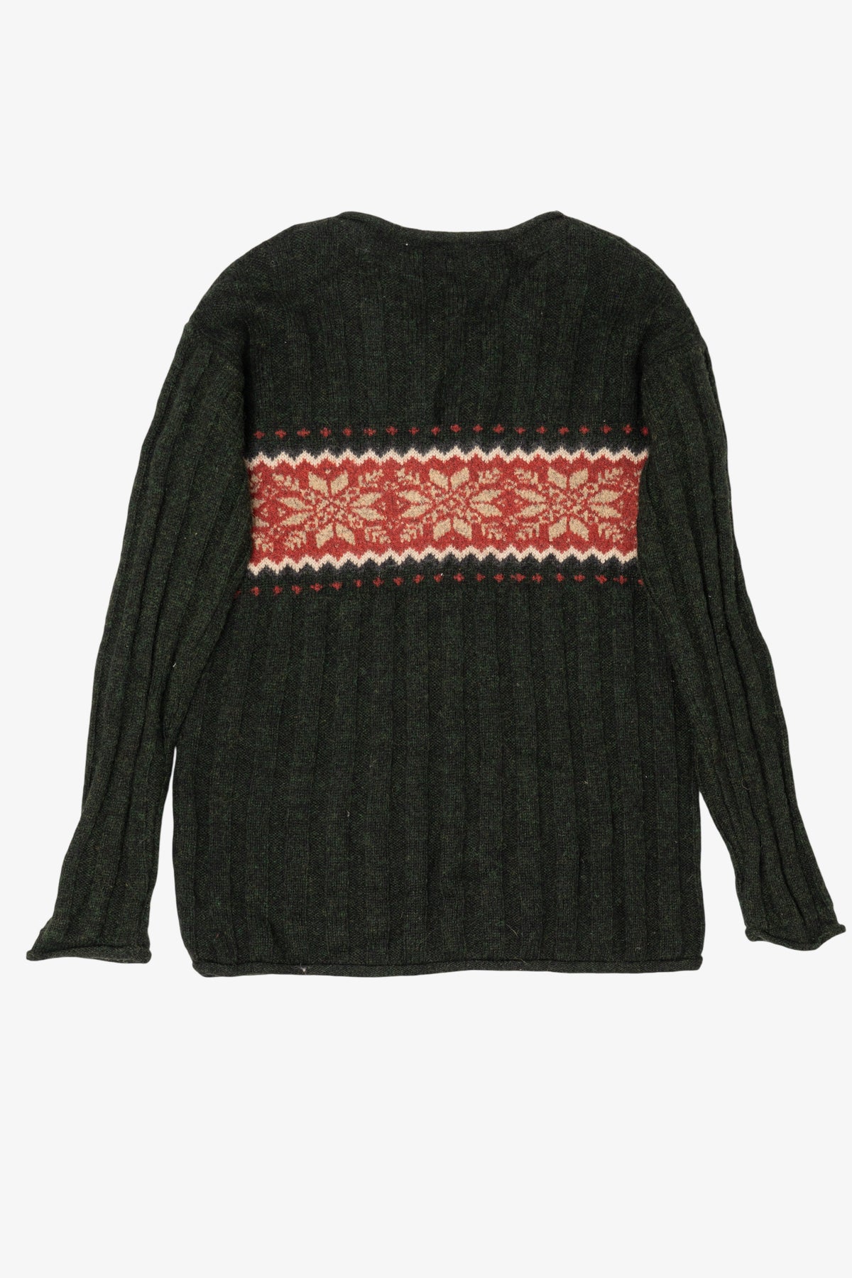 Vintage Dark Green Moda International Sweater (1990s)