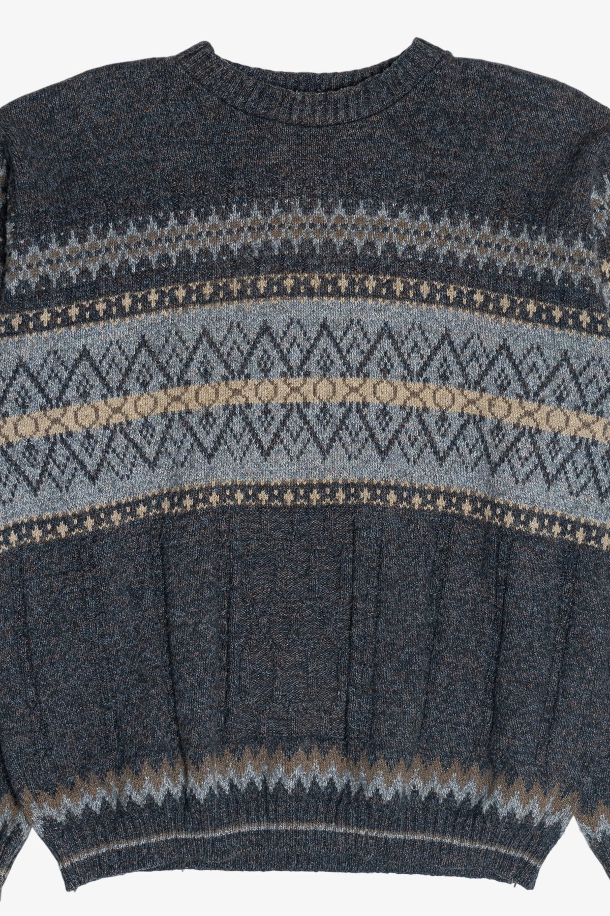 Vintage Bill Blass Fair Isle Sweater (1990s)