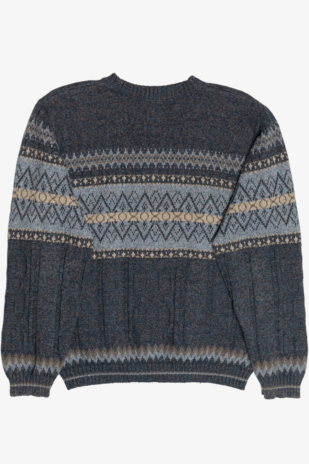 Vintage Bill Blass Fair Isle Sweater (1990s)