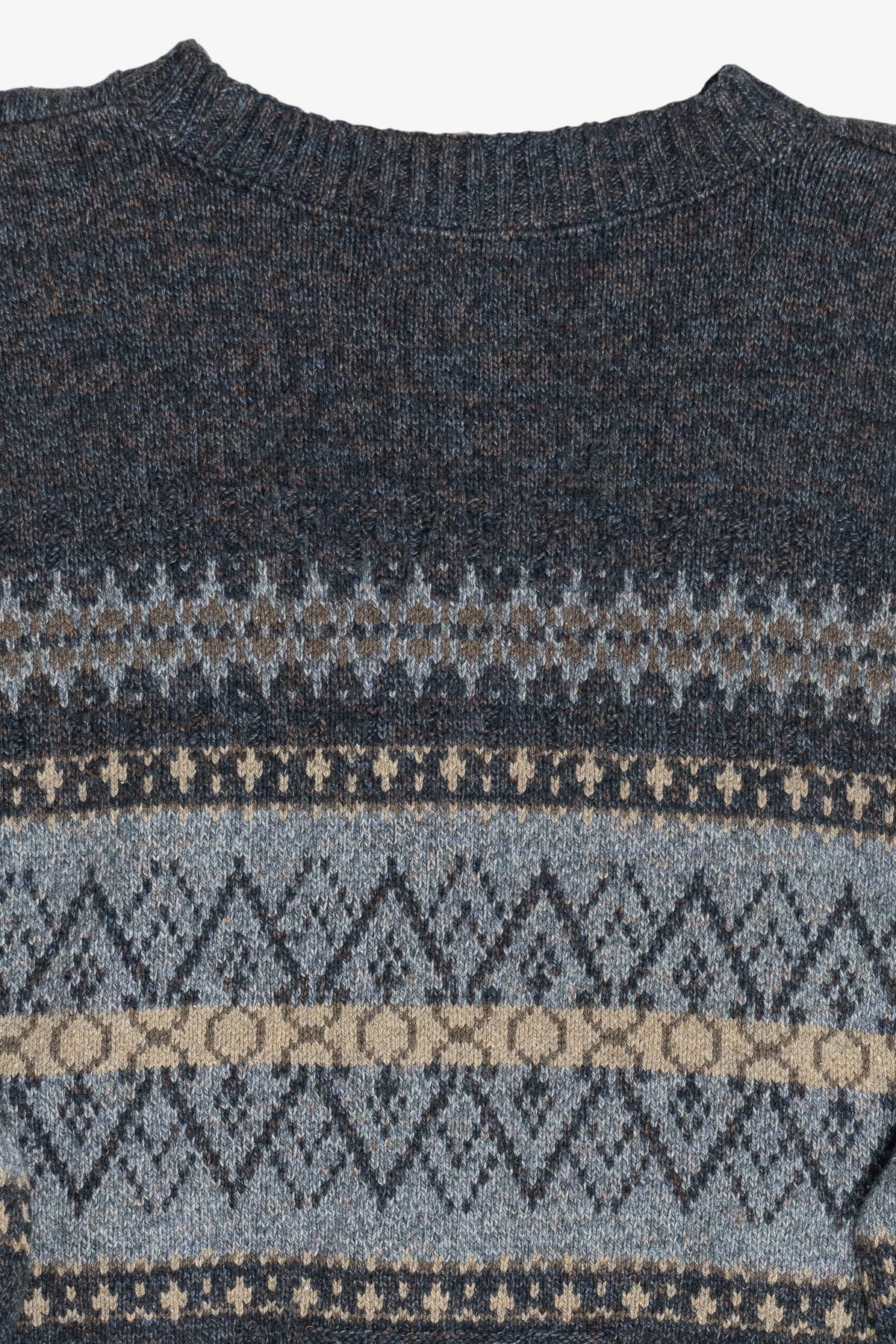 Vintage Bill Blass Fair Isle Sweater (1990s)