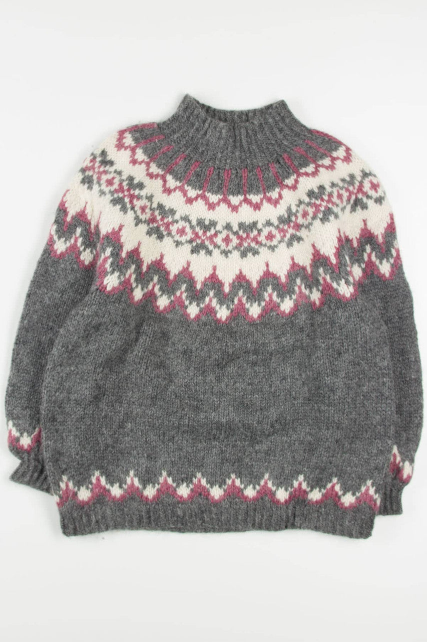 Vintage Fair Isle Sweater 756