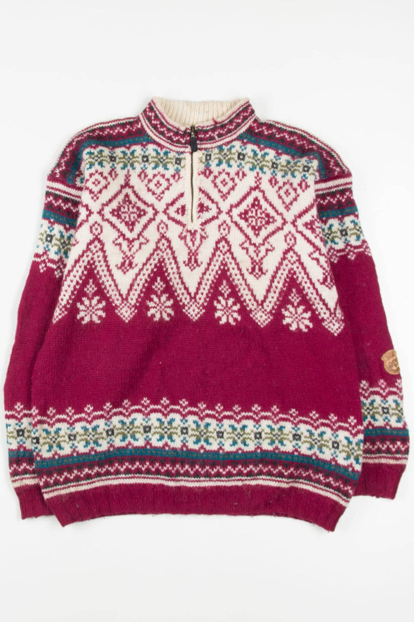 Vintage Idena Fair Isle Sweater 767