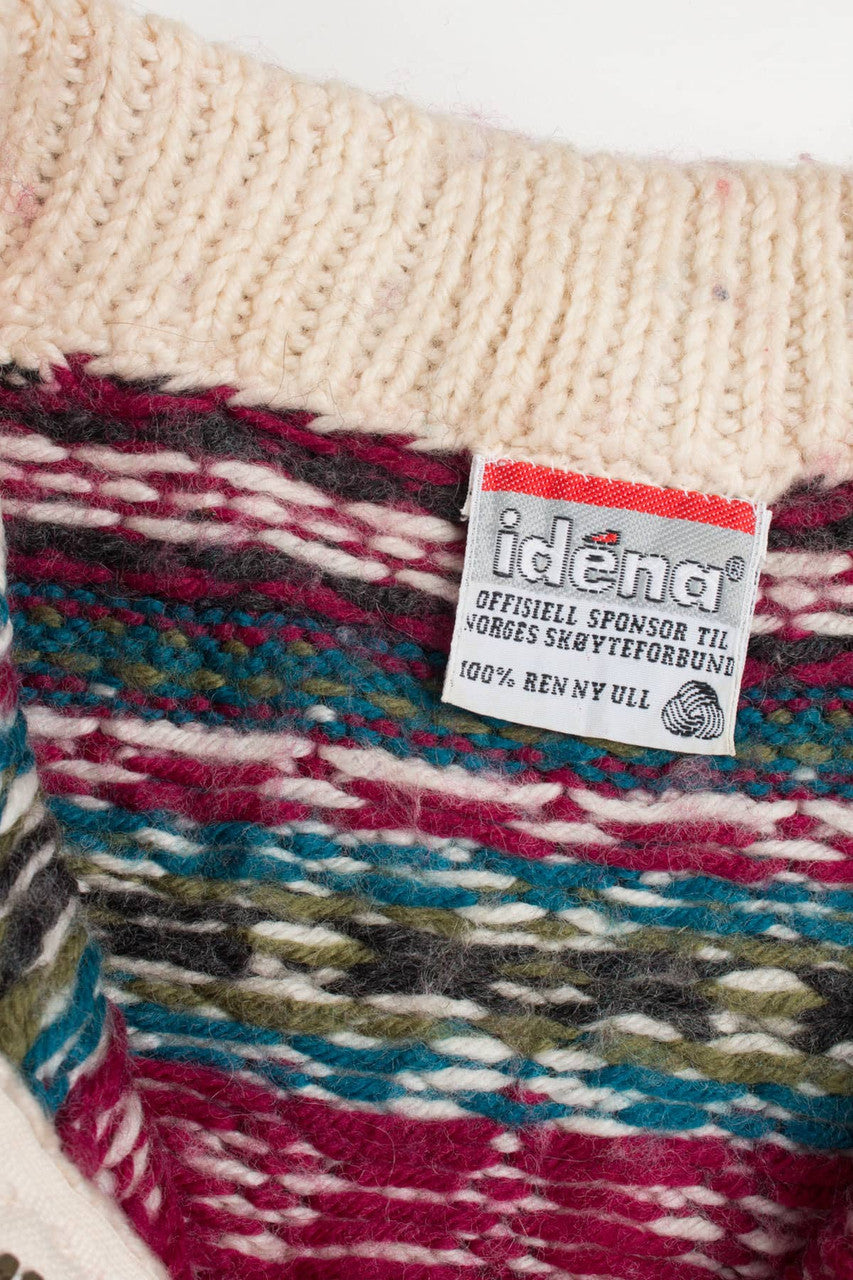 Vintage Idena Fair Isle Sweater 767