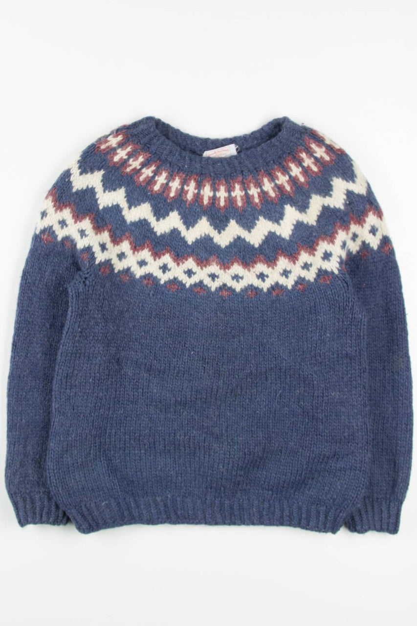 Vintage Fair Isle Sweater 769