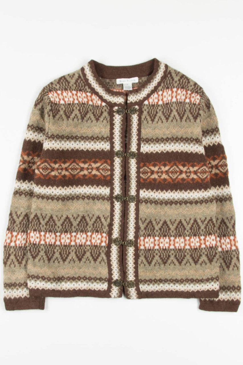 Vintage Susan Bristol Fair Isle Cardigan