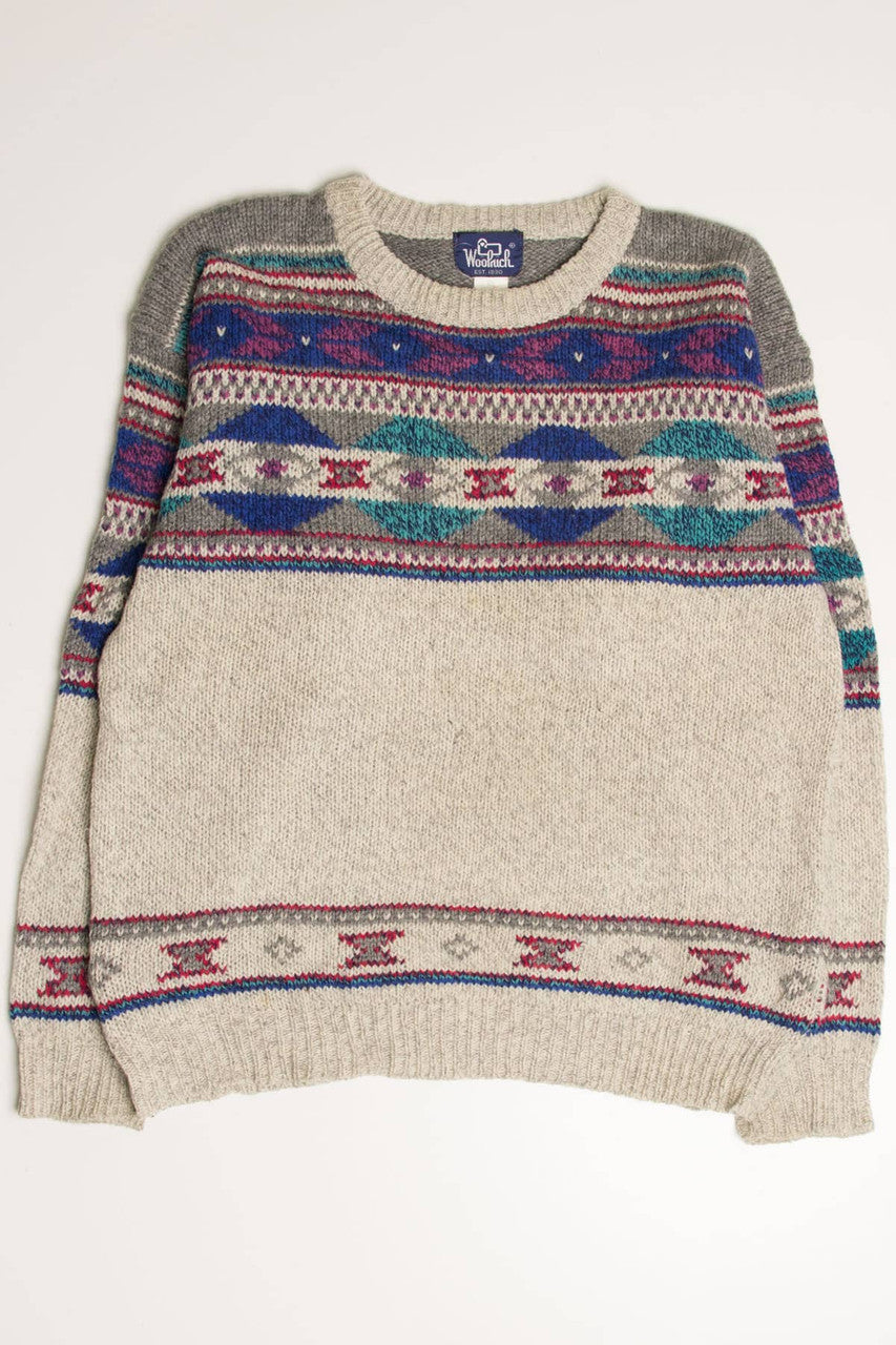 Vintage Woolrich Fair Isle Sweater 804