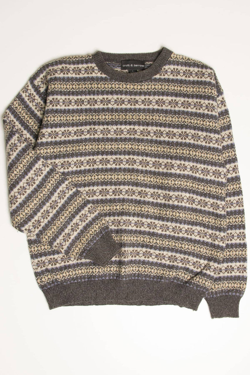 Croft & Barrow Fair Isle Sweater 813